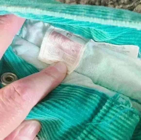 VINTAGE  70S HIGH WAISTED CORDORY PANT - Picture 4 of 6